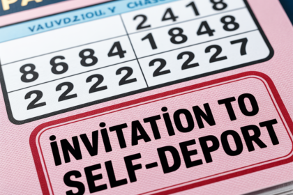Invitation to self deport
