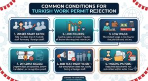 Common reasons a Turkey work permit is refused